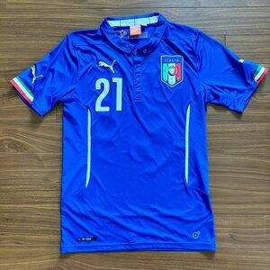 Puma 2014 World Cup Pirlo Italy jersey